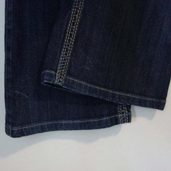 Silver Suki Surplus Jeans Bootcut Mid Rise Curvy Fit Dark Wash Size 31 - Picture 9 of 14